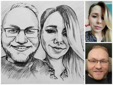 Portret/Karykatura/Obraz ze zdjęcia