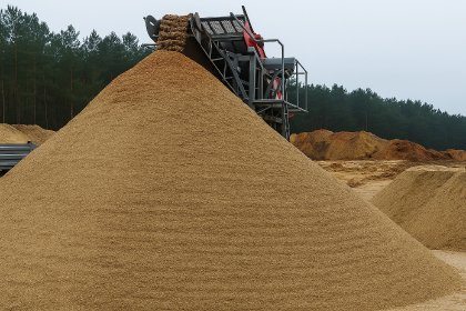 Piasek siany, Piasek do zasypywania fundamentów, Piasek ze ściany, Rapa