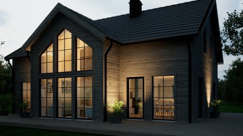 Budowa domów drewnianych w stanie deweloperskim oraz z wykończeniem pod klucz