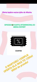 Bon Upominkowy 1550PLN Media Expert