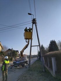 Podłączanie budynków do linii napowietrznych Niskiego napięcia.
