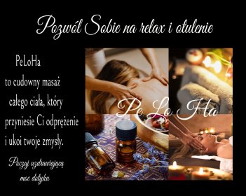 Masaż terapeutyczny relaksująco -uzdrawiający PE LO HA