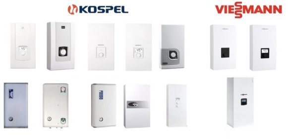 Naprawa elektrycznych kotłów Kospel EKCO, Viessmann Vitotron VLN3/VMN3