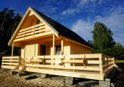 Produkcja oraz montaż domku całorocznego ALAN 2