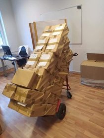 Odbiór wysyłka paczek gabaretowych paletowych