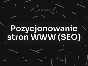 Pozycjonowanie stron WWW (SEO)