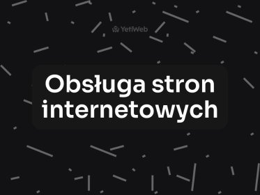 Obsługa stron internetowych