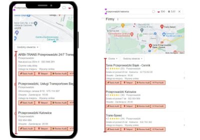 Pozycjonowanie Wizytówki Google Moja Firma w Google Maps