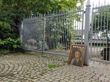 Brama ocynkowana z profili stalowych