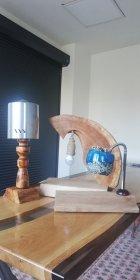 Hand made produkcja stołów,zegarów,lamp w połączeniu z żywicą epoksydową.