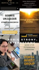 Strona internetowa z SEO