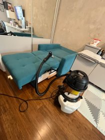 Pranie za pomocą odkurzacza Patowego 150C