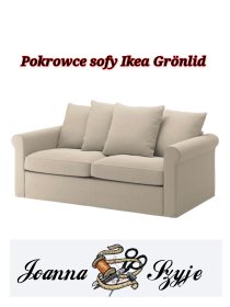 Szycie pokrowca na sofę 2-osobową rozkładaną