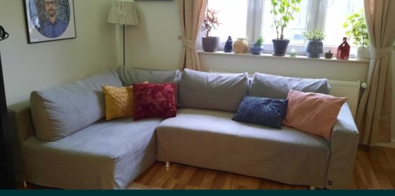 Szycie pokrowców na narożnik rozkładany