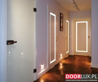 wewnętrzne drzwi drewniane na wymiar , drzwi białe model ROMA