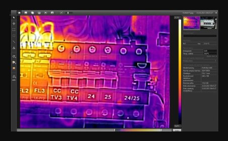 Przegląd / pomiary termowizyjne (budownictwo, energetyka, chłodnictwo, ogrzewanie)