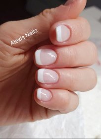 hybryda na naturalnych paznokciach