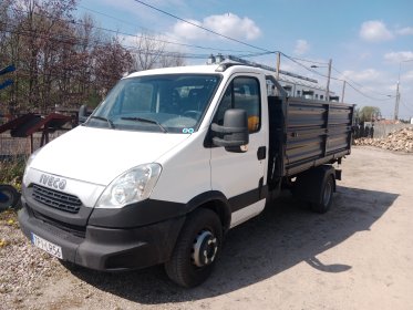 Transport samochodowy wywrotką dmc 7t