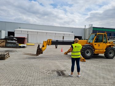 Szkolenie ładowarki teleskopowe