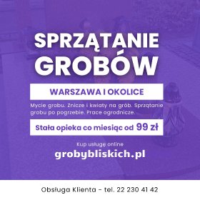 Sprzątanie grobów Warszawa