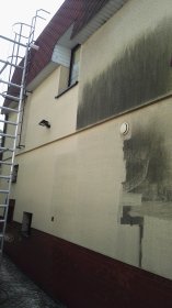 wysokociśnieniowe mycie elewacji