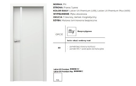 Drzwi wewnętrzne z montażem polski producent