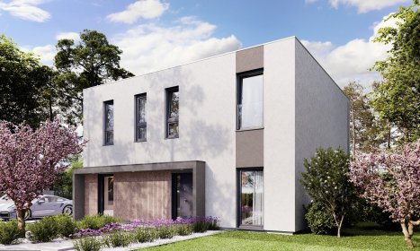 Budowa domów z prefabrykatów betonowych.