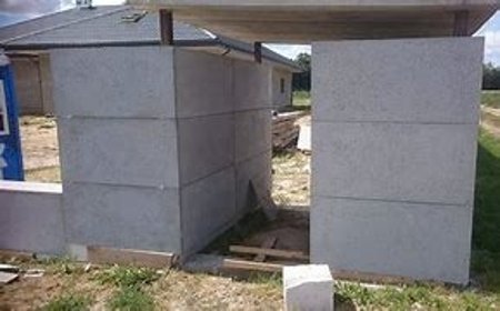 Montaż ścian i stropów z płyt betonowych