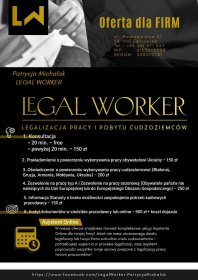 Legalizacja pracy I pobytu cudzoziemców
