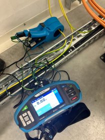 Przegląd instalacji elektrycznej, pomiary.