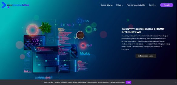 Obsługa stron internetowych.