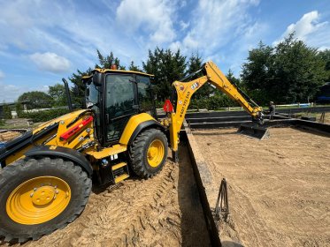 Wykop pod fundamenty