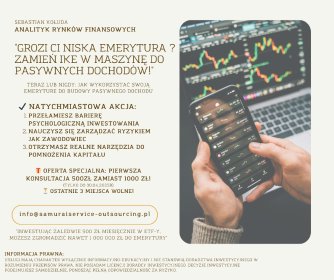 GROZI CI NISKA EMERYTURA ? ZAMIEŃ IKE W MASZYNĘ DO PASYWNYCH DOCHODÓW!