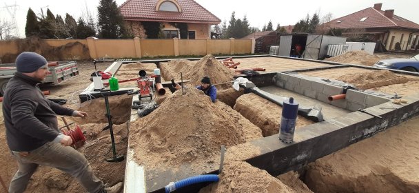 Fundamenty zarówno pod budynki mieszkalne jak i przemysłowe