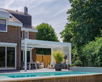 Pergole ze szklanym dachem