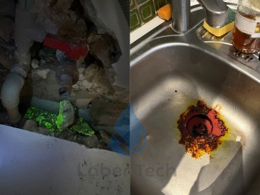 Badanie kanalizacji za pomocą barwnika UV Badanie kanalizacji za pomocą barwnika UV