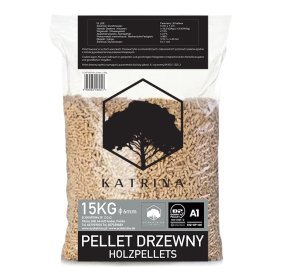 PELLET DRZEWNY KATRINA 6 MM CERTFIKAT JAKOŚCI