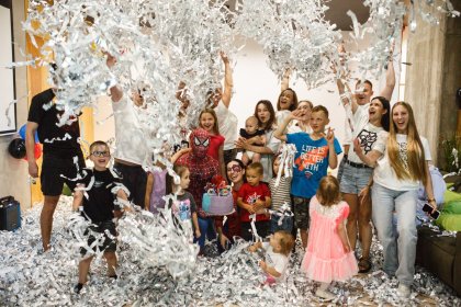 Konfetti party 30 min