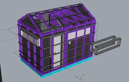 Projekt indywidualny 3D sauny