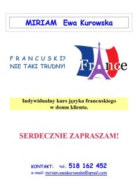 Kurs języka francuskiego od poziomu zero do zaawansowanego.