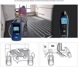 WYKRYWANIE I TRASOWANIE PRZEWODÓW W ZIEMI, ŚCIANACH, PODŁODZE I SUFITACH.