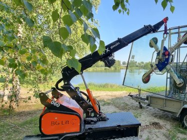 Wynajem mini żurawia