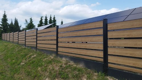 Ogrodzenia z paneli stalowych, wzmocniona stal malowana proszkowo!