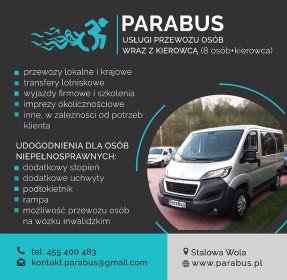 Bus 9 osobowy (8+kierowca)