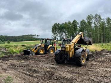 Usługi koparko-ładowarką