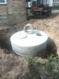 Wykopy pod wszelkiego rodzaju zbiorniki ściekowe wraz z zasypaniem