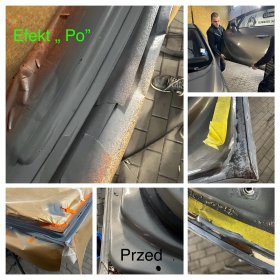 lakierowanie elementów samochodowych jak i całego samochodu, polerowanie, regeneracja lamp