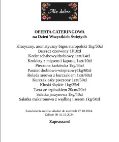 Oferta na Dzień Wszystkich Świętych