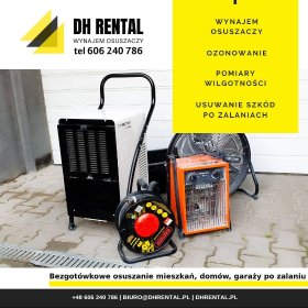 Wynajem osuszacza Trotec TTK 170 eco