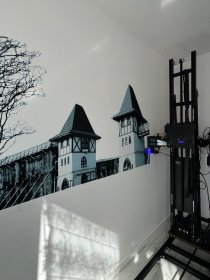Druk ścienny - nadrukujemy każdą grafikę na ścianie/elewacji odporną na wodę i zadrapania.